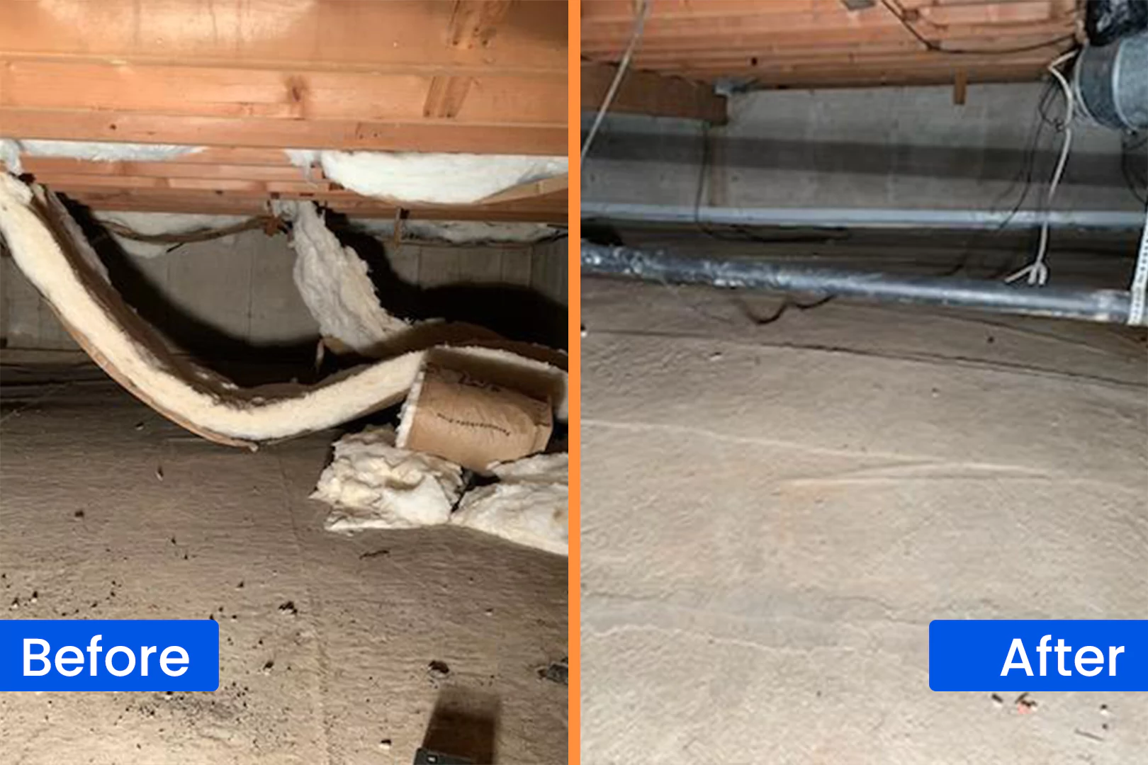 Crawl Space Damage Restoration