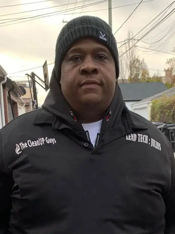 Julius, Master Restoration Tech at The CleanUP Guys