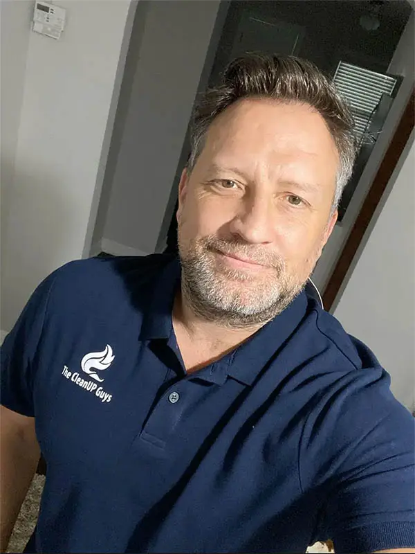 Mike, Master Restoration Tech at The CleanUP Guys